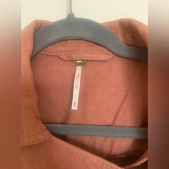 Free People Rose Tan Size XS Jacket - Picture 5 of 5